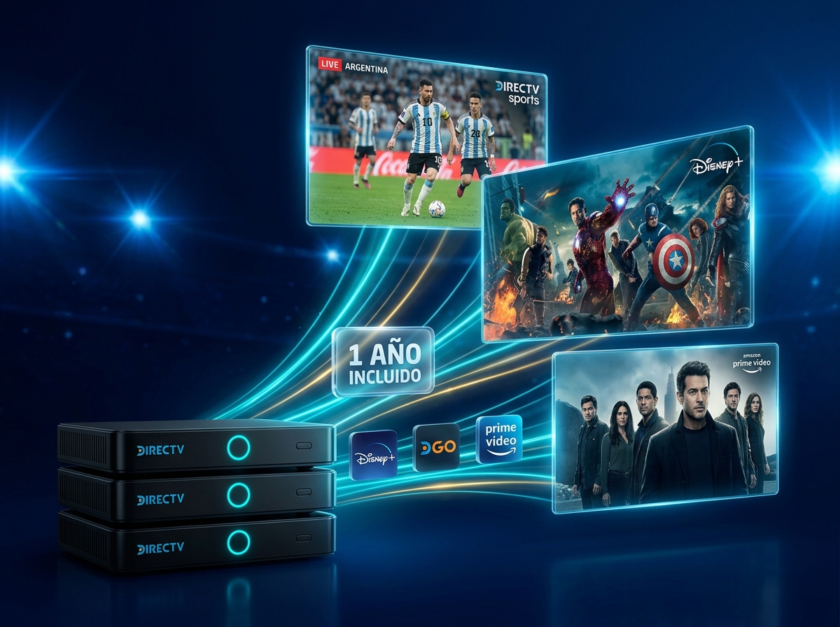 DIRECTV 3x1 en Decos con Fútbol en Vivo y Streaming Incluido